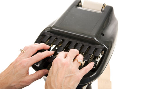 Court Reporting Stenograph