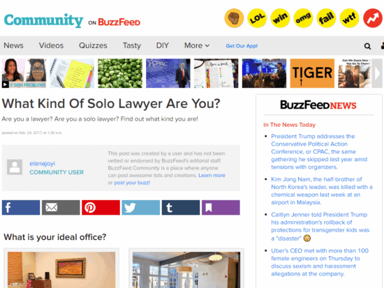 What Kind Of Solo Lawyer Are You