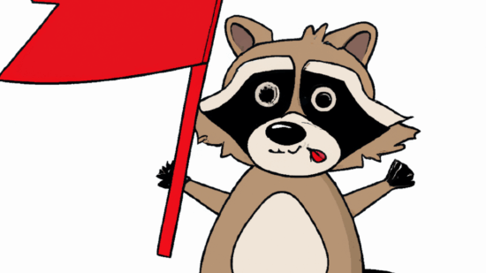 DALL·E 2redfacedraccoon