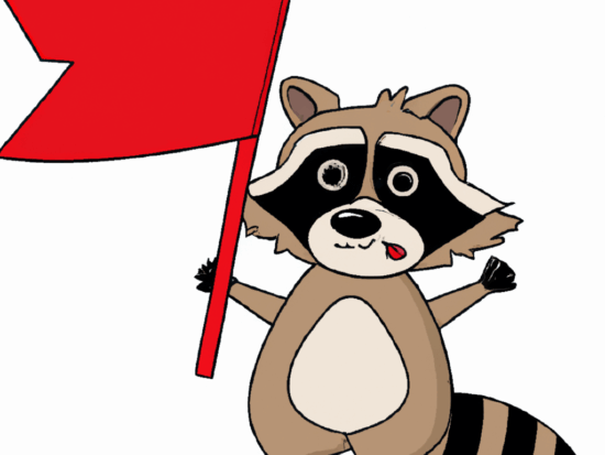 DALL·E 2redfacedraccoon