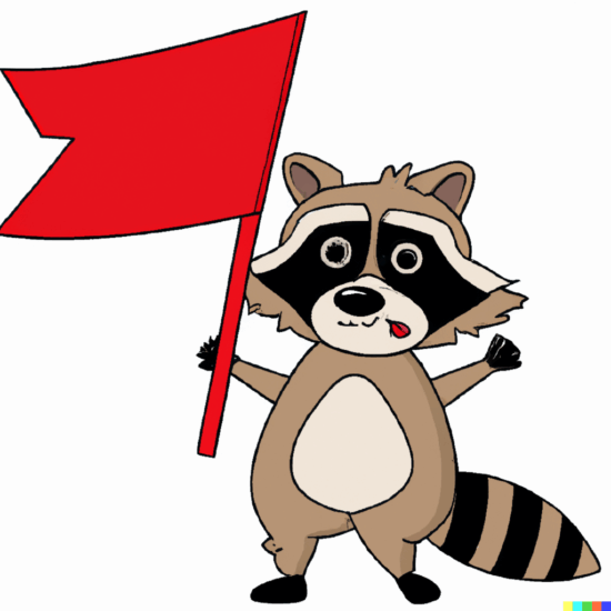 DALL·E 2redfacedraccoon