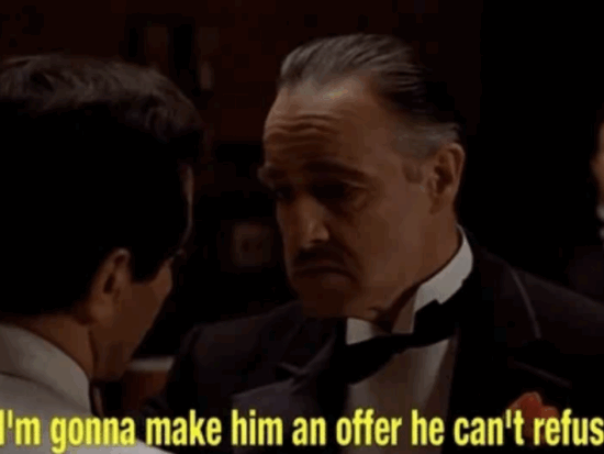 Lawyer offer they can't refuse