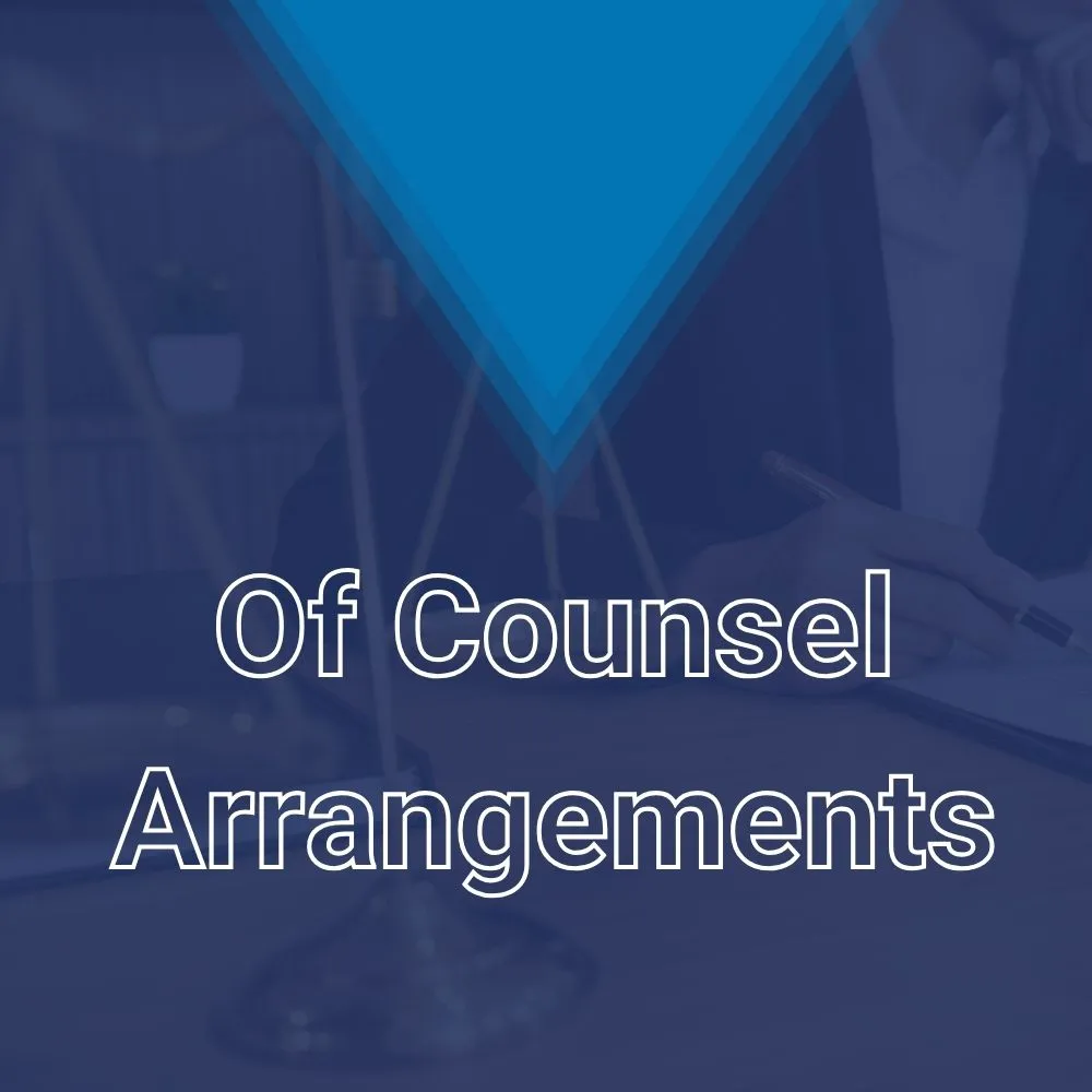 Of Counsel Arrangements