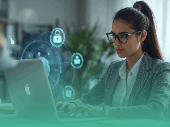 Employee Using AI Tools at Work